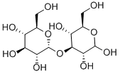 黑曲霉二糖, 497-48-3, 结构式