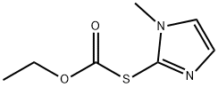 O-ethyl S-(1-methyl-1H-imidazol-2-yl) thiocarbonate Structure