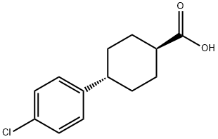 4-(4-Chlorophenyl)cyclohexanecarboxylic acid Structure