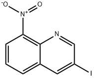 3-I碘-8-硝基喹啉,497084-46-5,结构式