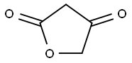 4-羟乙酰乙酸内酯,4971-56-6,结构式