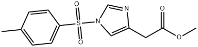 METHYL 2-(1-TOSYL-1H-IMIDAZOL-4-YL)ACETATE Structure