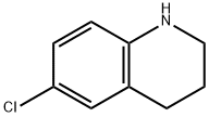6-氯-1,2,3,4-四氢喹啉,49716-18-9,结构式