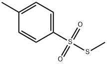 4-メチルベンゼンスルホノチオ酸S-メチル 化学構造式
