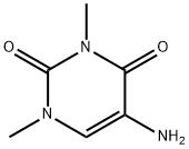5-氨-1,3-二甲基嘧啶-2,4(1H,3H)-二酮, 49738-24-1, 结构式
