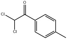Ethanone, 2,2-dichloro-1-(4-methylphenyl)- (9CI) 化学構造式