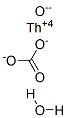 THORIUM (IV) CARBONATE OXIDE MONOHYDRATE Struktur
