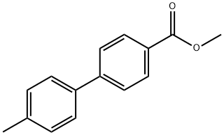 Methyl 4'-methylbiphenyl-4-carboxylate Structure