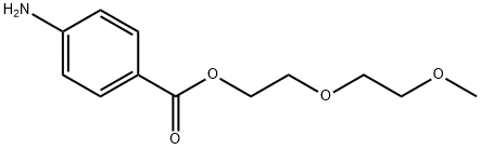 2-(2-methoxyethoxy)ethyl anthranilate Struktur