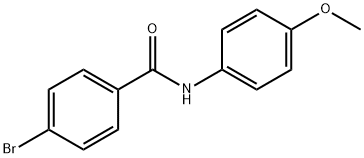 4-bromo-N-(4-methoxyphenyl)benzamide Structure