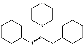 N,N'-Dicyclohexyl-4-morpholinecarboxamidine Structure