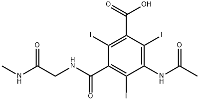 ioglicic acid Struktur