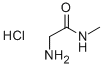 H-甘氨酸-NHME盐酸盐,49755-94-4,结构式