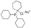 Chloro(tricyclohexylphosphine)gold(I) Structure