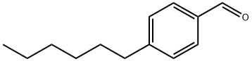 4-ヘキシルベンズアルデヒド 化学構造式