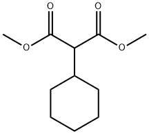 DIMETHYL 2-CYCLOHEXYLMALONATE 化学構造式