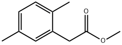 Benzeneacetic acid, 2,5-diMethyl-, Methyl ester Structure