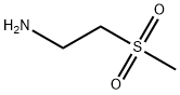 2-(メチルスルホニル)エタンアミン 化学構造式