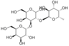 BLOOD GROUP B TRISACCHARIDE Structure