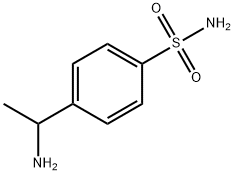 Benzenesulfonamide, 4-(1-aminoethyl)- (9CI) Structure