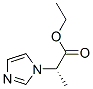 1H-Imidazole-1-aceticacid,alpha-methyl-,ethylester,(alphaS)-(9CI) 结构式