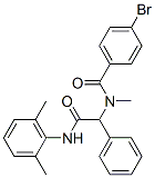 Benzeneacetamide, alpha-[(4-bromobenzoyl)methylamino]-N-(2,6-dimethylphenyl)- (9CI)|