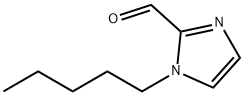 1H-Imidazole-2-carboxaldehyde,1-pentyl-(9CI) Structure