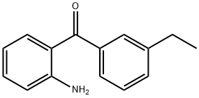 Methanone, (2-aminophenyl)(3-ethylphenyl)- (9CI) Struktur