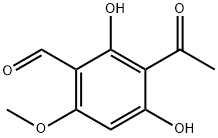 Benzaldehyde, 3-acetyl-2,4-dihydroxy-6-methoxy- (9CI) Structure