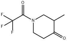 4-Piperidinone, 3-methyl-1-(trifluoroacetyl)- (9CI),497955-81-4,结构式