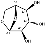 1,6-ANHYDRO-BETA-D-GLUCOPYRANOSE Structure