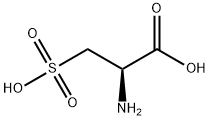L-システイン酸 化学構造式