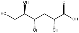 3-deoxy-D-gluconic acid Structure