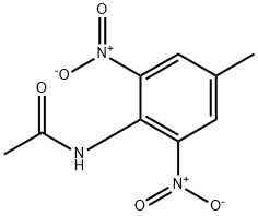 4-甲基-2,6-二硝基-N-乙酰苯胺 结构式