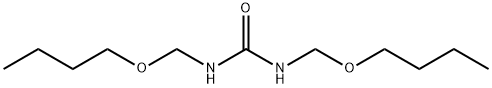1,3-bis(butoxymethyl)urea  Struktur