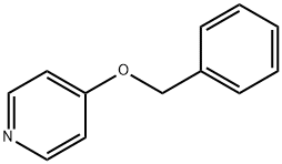 4-(ベンジルオキシ)ピリジン 化学構造式