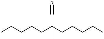 2-Methyl-2-pentylheptanenitrile 结构式