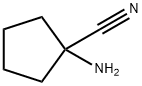 1 氨基 环戊烷 氰基( 1-氨基-1-氰基 环戊烷)( 1-氨基-1-氰基 环戊烷), 49830-37-7, 结构式