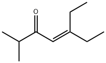 5-Ethyl-2-methyl-4-hepten-3-one Struktur