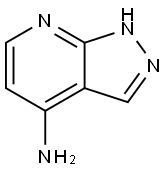 1H-吡唑并[3,4-B]吡啶-4-胺,49834-62-0,结构式