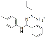 2-n-propyl-4-4-tolylamino-1,2,3-benzotriazinium 结构式