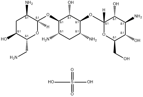 Tobramycin sulfate Struktur