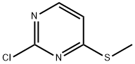 2-CHLORO-4-METHYLSULFANYL-PYRIMIDINE Structure