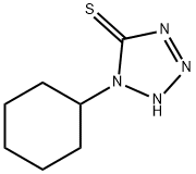 1-シクロヘキシル-5-メルカプトテトラゾ-ル 化学構造式