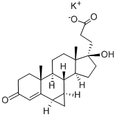 丙利酸钾, 49847-97-4, 结构式