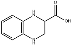 2-Quinoxalinecarboxylicacid,1,2,3,4-tetrahydro-(9CI) 化学構造式