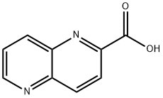 1,5-ナフチリジン-2-カルボン酸 化学構造式