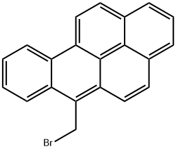 6-bromomethylbenzo(a)pyrene Structure