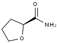 (S)-(-)-テトラヒドロフラン-2-カルボキサミド 化学構造式