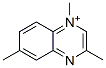 Quinoxalinium, 1,3,6-trimethyl- (9CI) 结构式